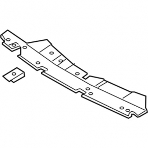 Ford Escape MK3 2017-2019 TV trim panel with scratches
