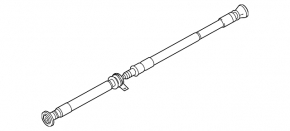 Driveshaft driveshaft Mazda CX-5 17 - rusty, boot torn
