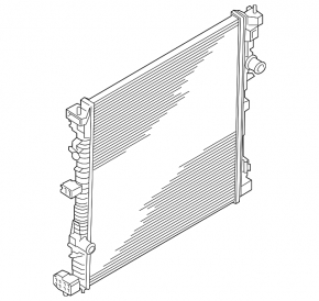 Radiator cooling water Ford Explorer 20-
