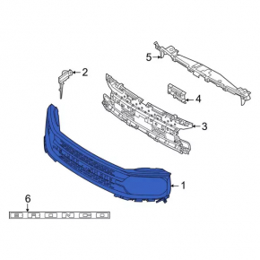 Grille grill Ford Bronco Sport 21-25