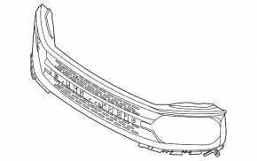 Grille grill Ford Bronco Sport 21-25