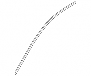 Upper front right door molding Chevrolet Cruze 16-