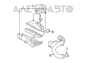 Lexus GX470 03-09 garbage bin