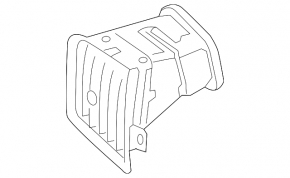 Front panel air duct deflector left Volvo XC60 18-23