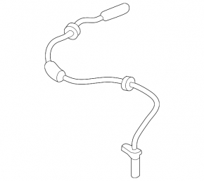 Rear left ABS sensor BMW X1 F48 19-22
