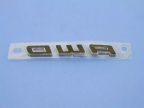 Emblem inscription AWD tailgate Dodge Durango 11-17