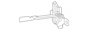 Lexus NX 22-25 US-built hood release lever