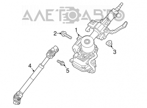 Steering joint Kia Sorento 14-15