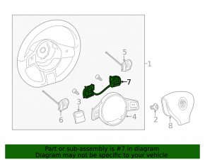 VW Beetle 12-19 Steering Wheel Controls
