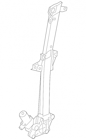 Window lifter with motor rear right Subaru Forester 19-24 SK