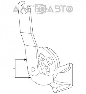 Signal high Chrysler 200 11-14