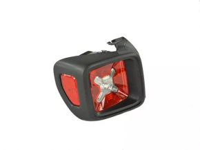 Left headlight for Jeep Renegade 15-23 with black trim