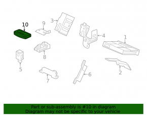 Key smart Acura MDX 14-20 5 buttons