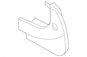 Rear right mudguard for Kia Sportage 17-19