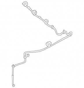 Mercedes CLA 14-19 Heated Windshield Washer Nozzle Circuit