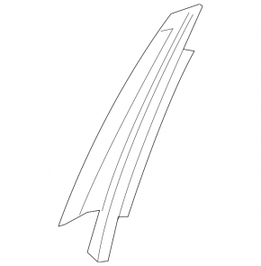 Door trim side rear right Mercedes W213 E 17-23 front