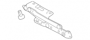Left trunk lid hinge for Mazda6 09-13