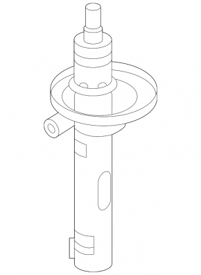 Front left shock absorber Volkswagen ID.4 23-25 RWD