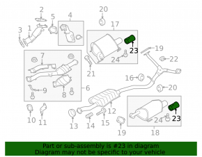 Subaru BRZ 13-20 muffler tip