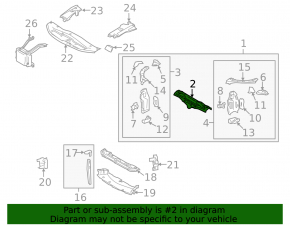 TV top bar Lexus GS350 GS450h 08-11