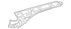 Front right underbody protection Toyota Venza 21-