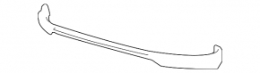 Front bumper lip VW Golf 17-19 Alltrack