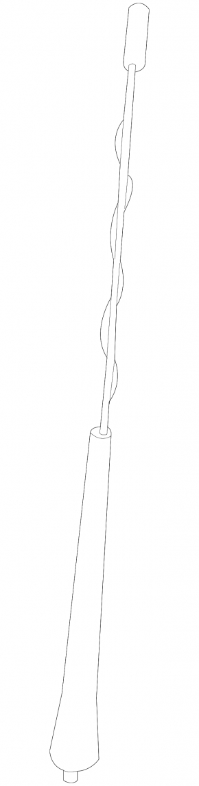 Antenna rod Mini Cooper F56 3d 14-24