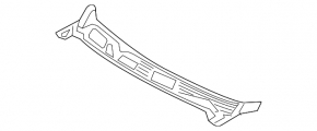 Plastic windshield wiper grille for Nissan Kicks 18-25