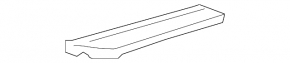 Door sill outer rear right Toyota Rav4 06-12