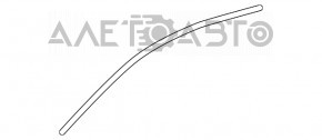Upper front left door molding for Lexus RX350 RX450h 16-22