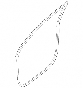 Front left door seal for Kia Sportage 17-22