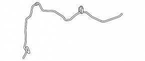 Nissan Altima 13-18 air conditioner heater condenser tube