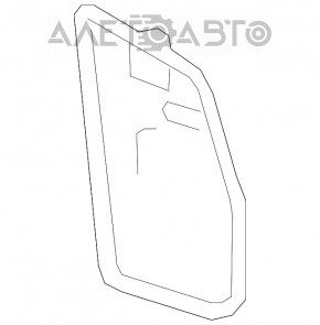 Door panel inner front left Porsche Macan 15-18