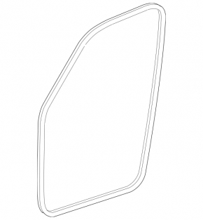 Door seal front left Mercedes GLS-class X166 13-19