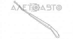Left wiper arm Mazda3 03-08