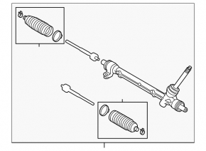 Steering rack Mazda CX-30 20-