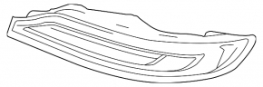 Right lamp Lincoln MKC 15-