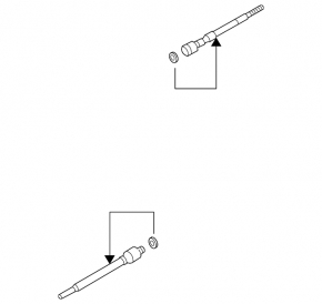 Steering rod right Mazda6 03-08