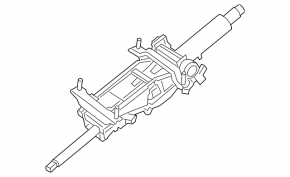 Porsche Cayenne 19-26 steering column for memory