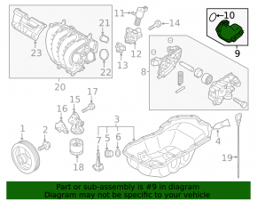 Mazda CX-5 18-23 2.5T Engine Oil Sump