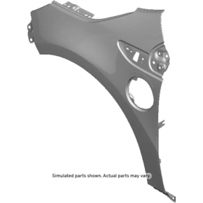 Front left wing Chevrolet Volt 11-15