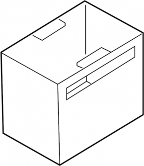 Battery housing Infiniti Q50 14-20 3.0T, 3.7