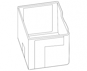 Battery housing Infiniti Q50 14-20 3.0T, 3.7