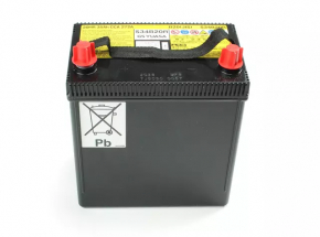 Battery 12v TOYOTA PRIUS 20 04-09 40Ah 350A Asia +-Reverse EXIDE