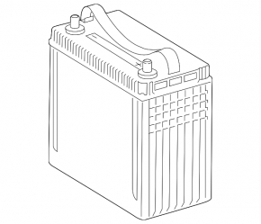 Battery 12v TOYOTA PRIUS 20 04-09 40Ah 350A Asia +-Reverse EXIDE
