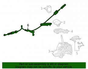 Automatic transmission cable Toyota Rav4 19- hybrid