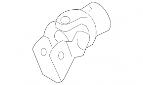 Upper steering cardan joint Nissan Murano 2003-2007