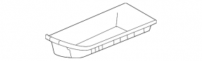 Front panel trim for Toyota Venza 21-24 projection