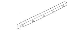 Rubber seal for tailgate Nissan Murano z52 15- upper