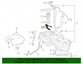 Fuel level sensor Audi Q5 80A 18-24